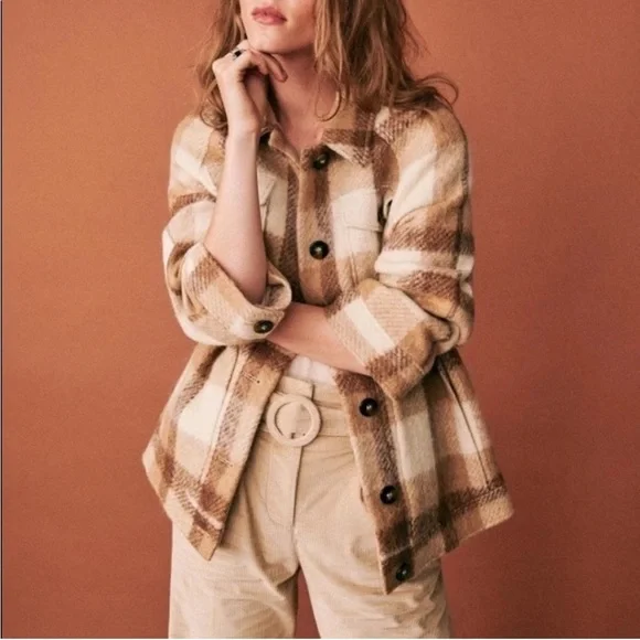 Sézane Alda Coat Size 36